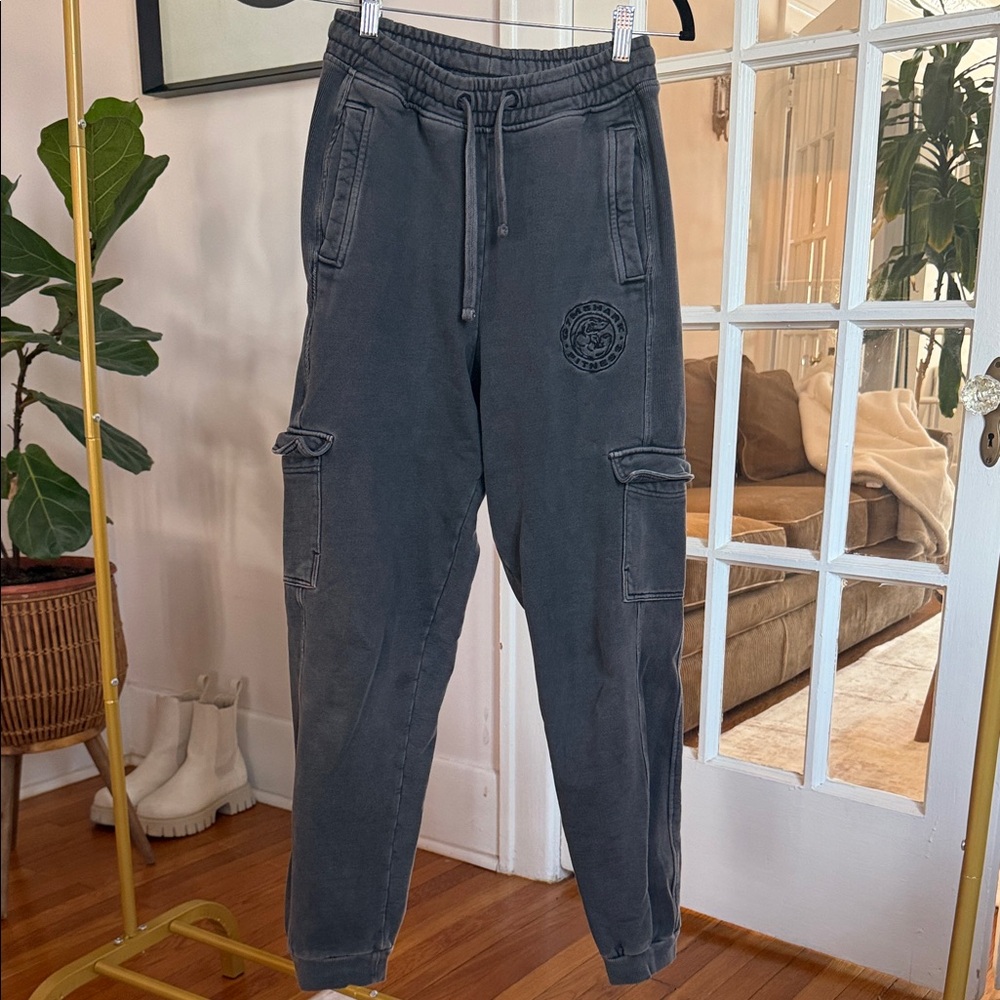 Gymshark Charcoal Cargo Joggers